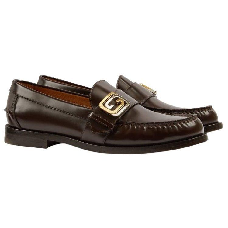 Gucci Лоферы с пряжкой Gg 'Night Cocoa' 723631 17X00 2106