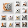 Halloween Theme Horror Pumpkin Print Pattern Cushion Cover Home Living Room Sofa Decoration Polyester Zipper Pillow Pillow Cover