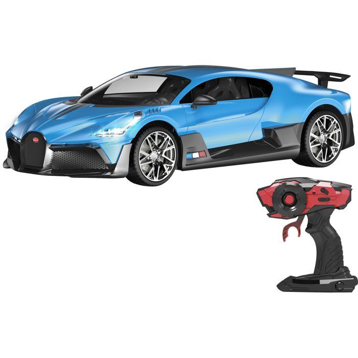 Voiture télécommandée officielle - SILVERLIT - 4Speed Bugatti Divo 1:12 - 15 km/h - Feux lumineux - Batterie incluse