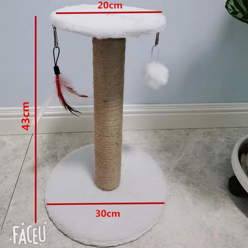 Четырехсезонное кошачье дерево: Кровать, Игровой комплекс, Когтеточка, Сизалевая веревка, Когтеточка, Игрушки и принадлежности.