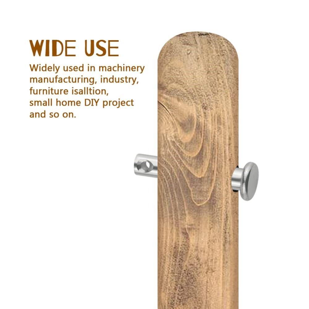 12 шт. M8 шарнирный штифт из нержавеющей стали 304 с плоской головкой, высококачественные штифты с одним отверстием