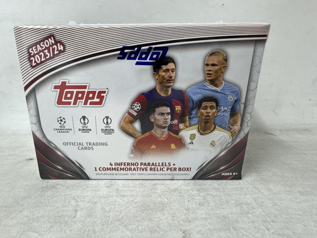 Topps Коробка Ценности Клубных Соревнований УЕФА 2023/24.