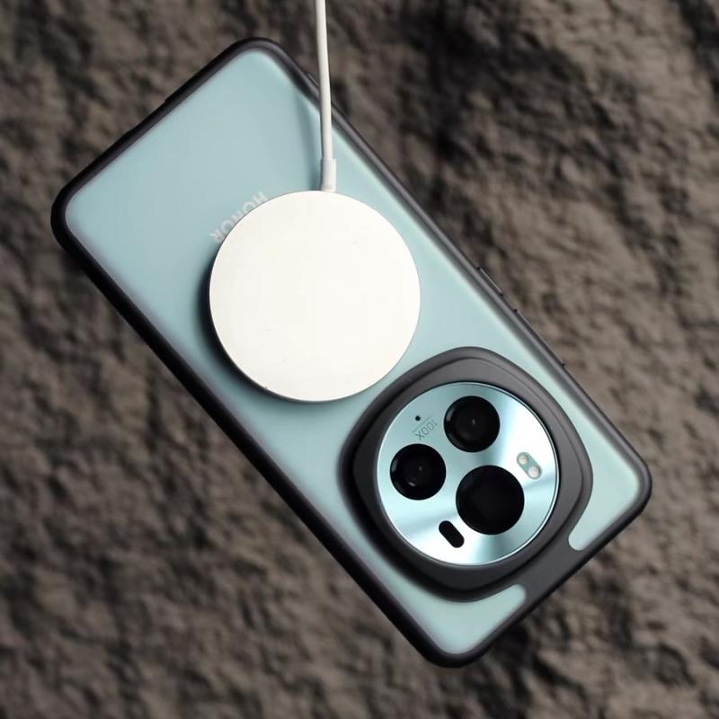 Магнитный Чехол Для Honor Magic 6 Lite X9B 5G Для MagSafe Прозрачная Крышка Для Honor X9 B Ударопрочный Противоударный Кристальный Бампер