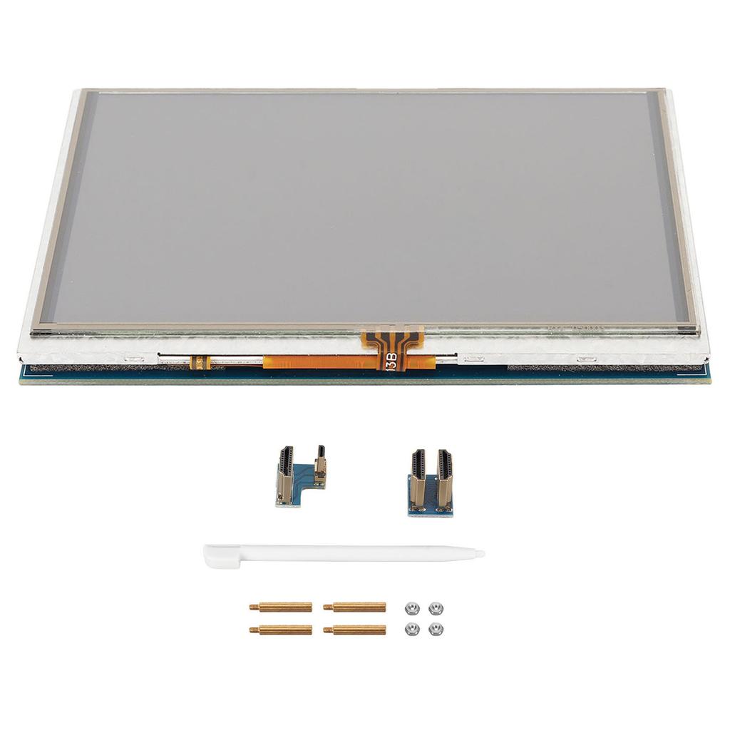 5 Inch TFT LCD Display HD Multimedia Interface Compatible Monitor Touchscreen for Raspberry Pi 4B 3B