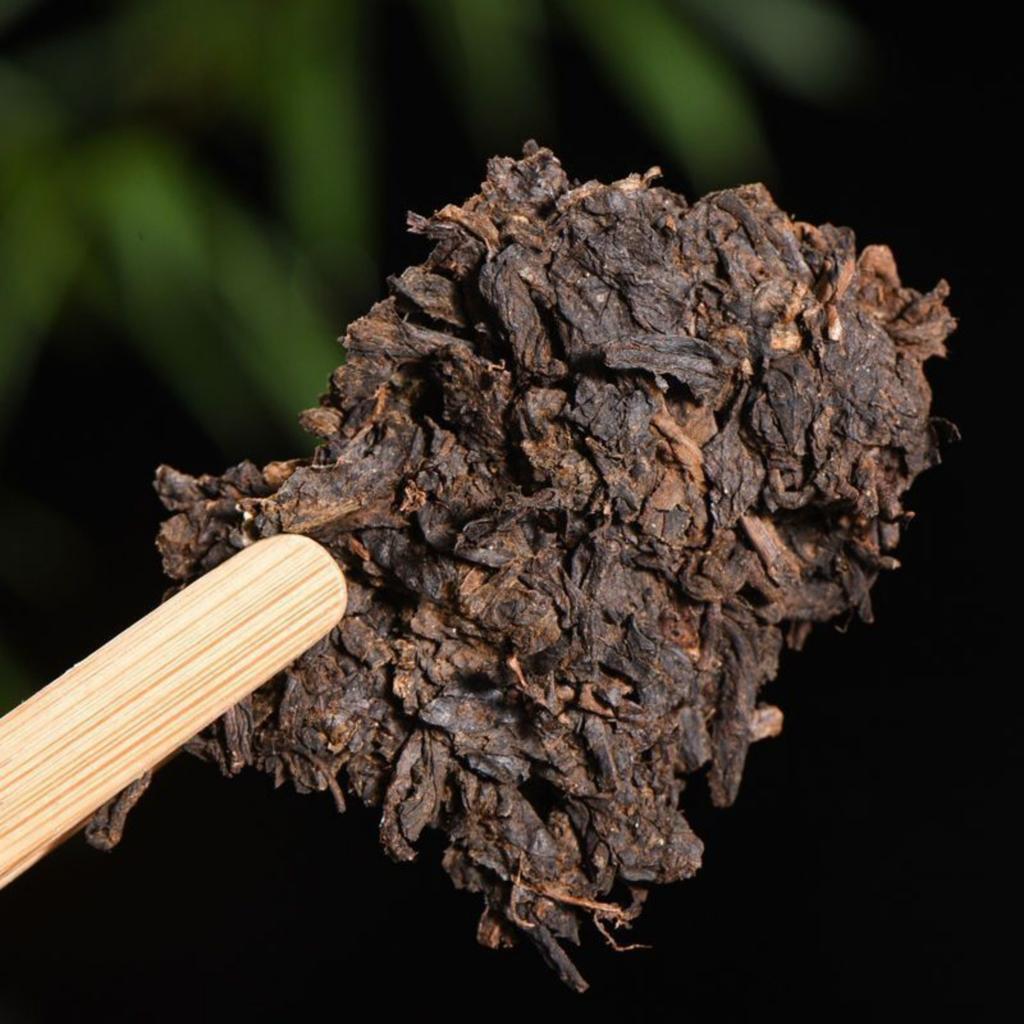 Аутентичный старый чай Пуэр, выдержанный чайный пирог Лаобаньчжан Пуэр