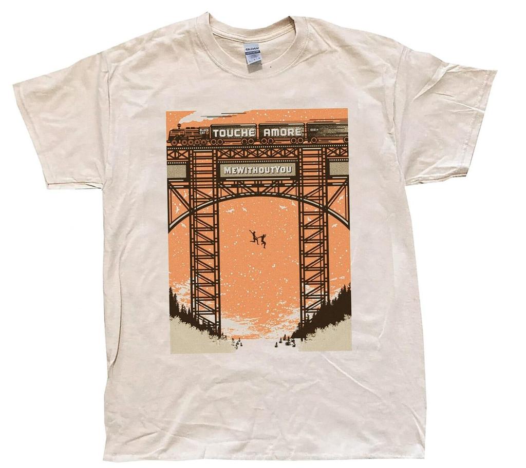 Vintage White 90s The Train Amore and Me-With-Out-You Fans On Tour T shirt Full Size S-5XL