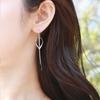 [Earneck Hands] Surgical Steel Breeze Earrings (S5632843)