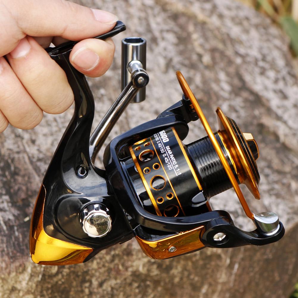 Spinning Fishing Reel 12+1BB Carbon Firbre Gasket Freshwater Bass Trout Fishing Buff Drag Powerful