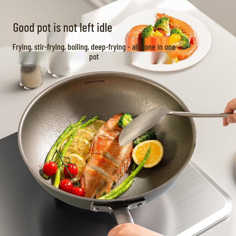 COOKER KING Антипригарный вок из чистого титана