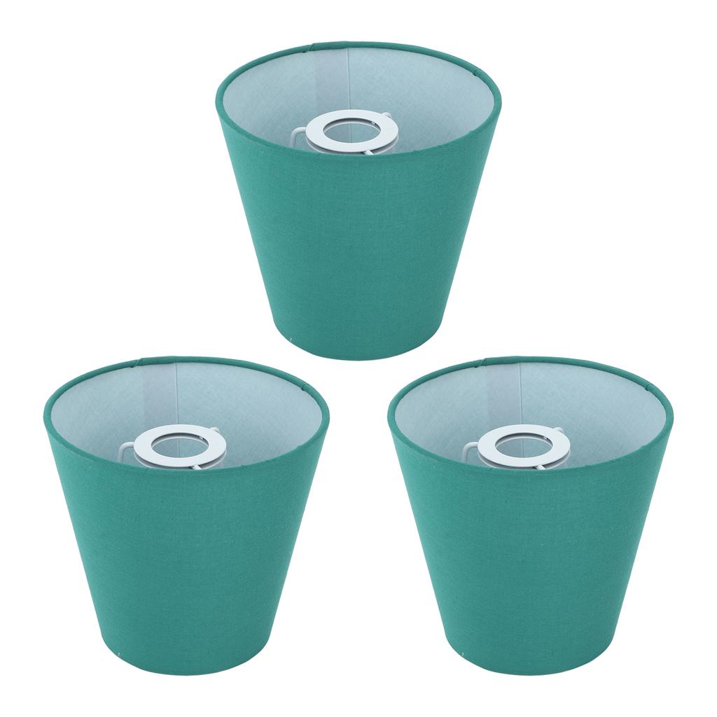 3pcs Cloth Fabric Lampshade Innovative E14 Intervention Type Modern Fabric Lampshade Dust Cover for Bedroom Bedside