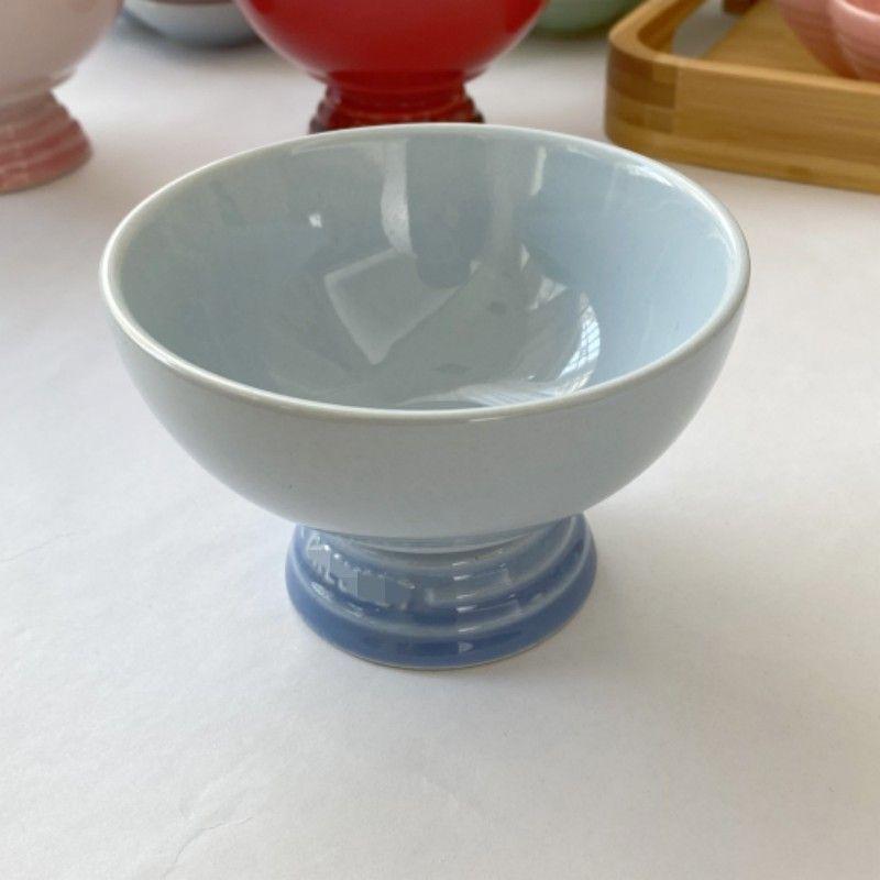 Керамическая подглазурная цветная сливовая тарелка, тарелка с цветком для соуса, поднос для косточек для плевков, уникальная посуда, миска для мороженого