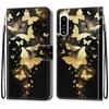 Роскошный окрашенный кожаный чехол-книжка, защитный чехол для Sony Xperia 5 IV/Sony Xperia 10 IV/Sony Xperia 10 III/Sony Xperia 1 IV/Xperia 1 III