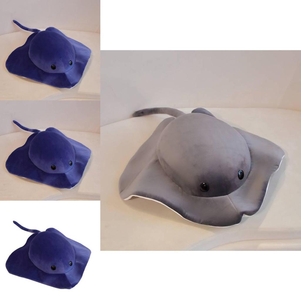 Soft Short Plush Pop Bear Stingray Fish Stuffed Toy Doll For Infants And Toddlers