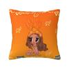 Karol G Tropicoqueta New Album Pillowcase Polyester Cushion Cover Decor Verano Rosa Throw Pillow Case Cover Home Square 40X40Cm