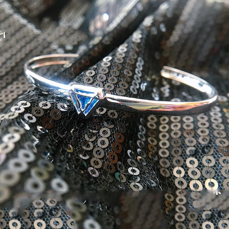 Железный Человек Дуговой Реактор Стерлингового Серебра 925 Пробы Регулируемый Браслет Доказательство Тони Старка Имеет Сердце Буквы Ювелирные Изделия Женщины Девушка Подарок