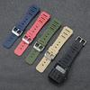 Для часов Casio CA-53W CA-61W FT-100W W-520U Ремешок для часов Смоляной Ремень Выпуклый Водонепроницаемый Браслет Мужской Наручный С Инструментом Аксессуар