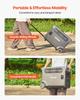Extra Battery for Portable Power Station, 3840Wh LiFePO4 Extra Expansion Battery with 3 Output Ports for Home Use, Outdoor Camping, Road Trips, RVs,