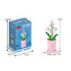 Creative Flower Building Blocks Simulation Bouquet Potted Building Bricks Toys For Home Decoration