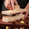 JUSTINLAU Manual Nut Opener Wooden Chestnut Opener Heavy Duty Walnut Plier Opener Tool Walnuts Chestnut Pecans Hazelnuts Almonds