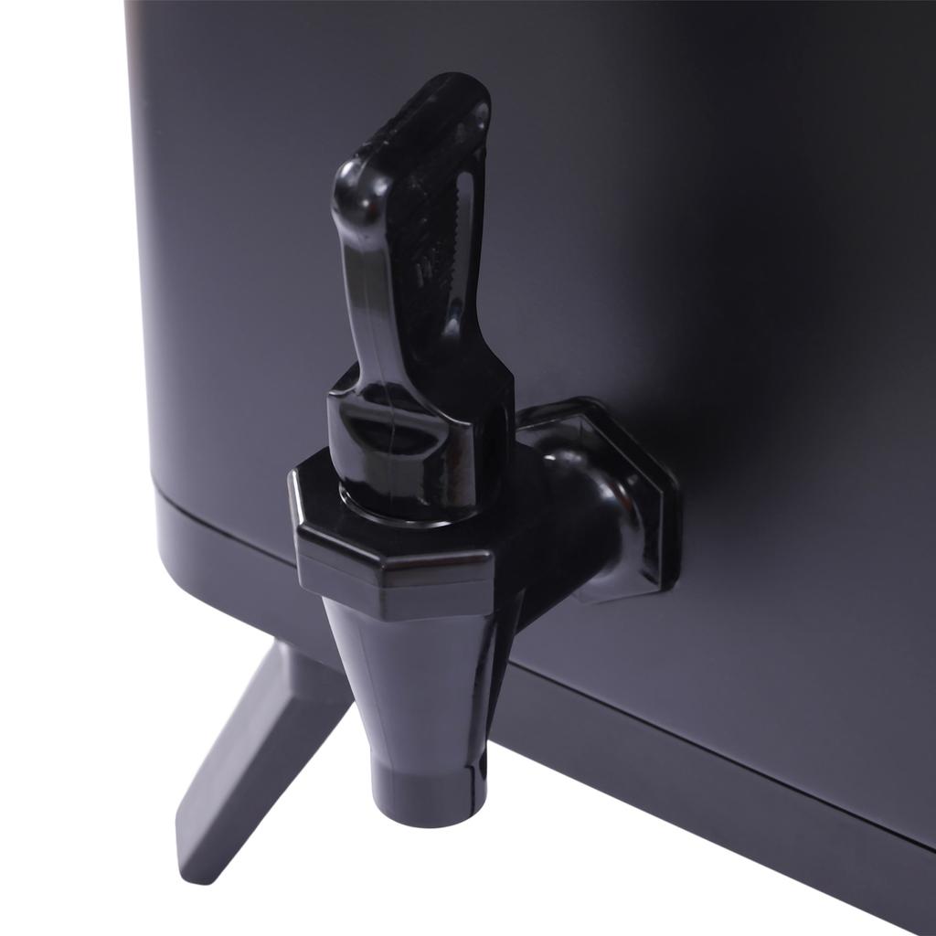 12 л Изолированный диспенсер для напитков с краном, 24 часа горячий/холодный термос, контейнер для больших напитков из нержавеющей стали для вечеринки, свадьбы, кафе