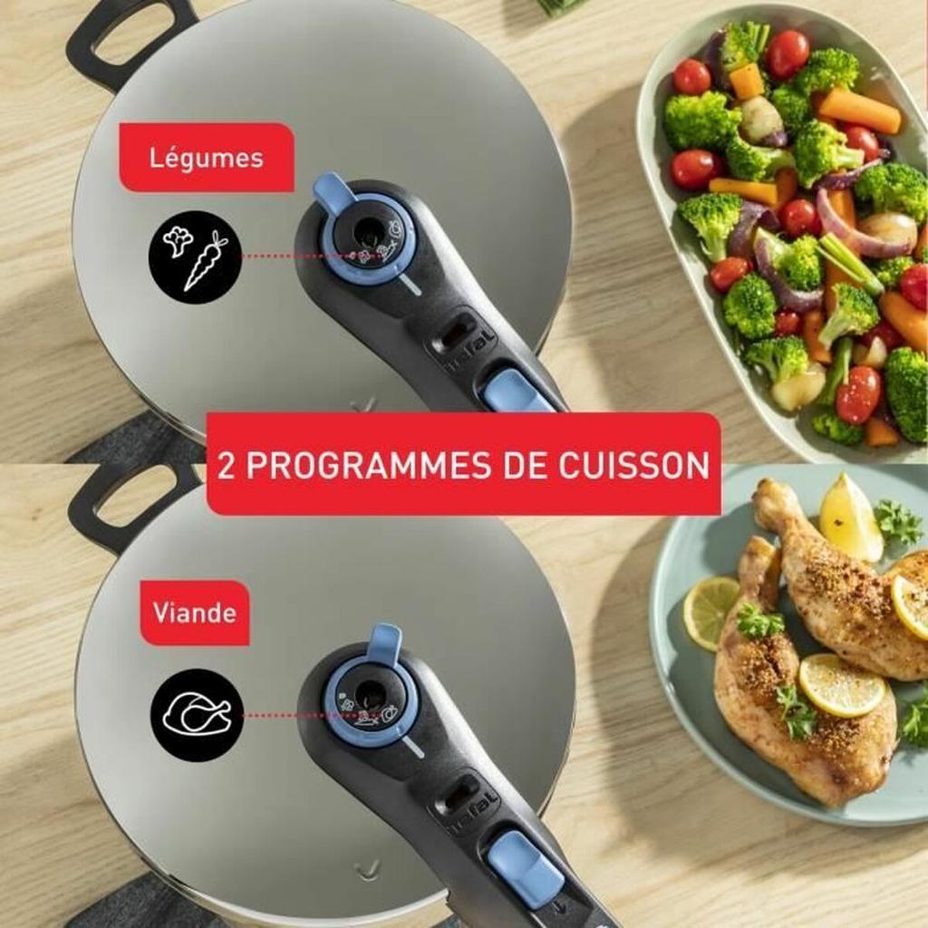 Скороварка Tefal 6 л Нержавеющая сталь
