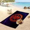 Пляжное полотенце Eintracht Frankfurt Football Print, Большое Мягкое Быстросохнущее Полотенце для Пляжа Кемпинга Плавания