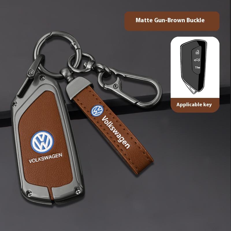 Для Volkswagen VW GTD Magotan Golf 8 MK8 ID.3 ID.4 ID.6 Аксессуар Автомобильный Чехол для ключа из ТПУ и цинкового сплава Сумка Брелок для ключей автомобиля Металлический корпус ключа