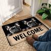 Water-absorbing Beagle Floor Mat 40*60cm Bedroom Door Rug Creativity Foot Mat  Home Decor