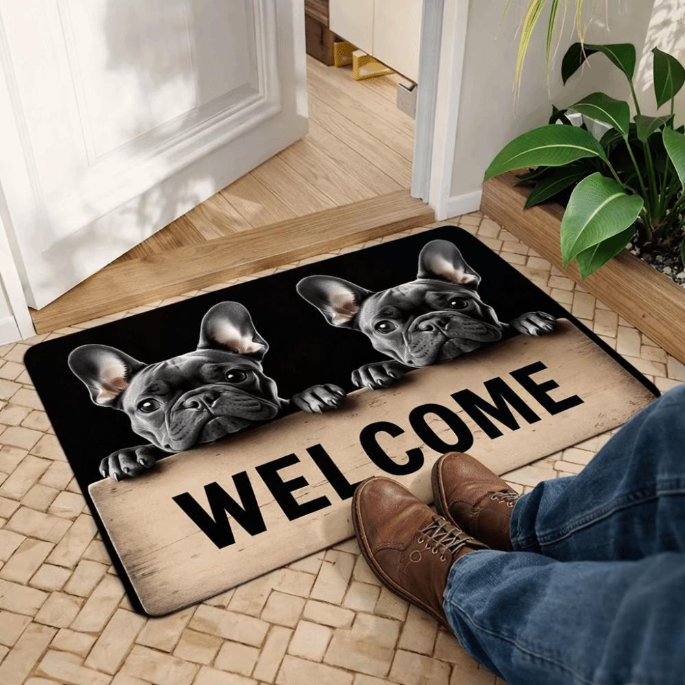 Water-absorbing Beagle Floor Mat 40*60cm Bedroom Door Rug Creativity Foot Mat  Home Decor