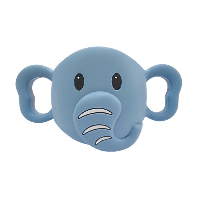 Elephant Pattern Baby Bottle Handle Transitional Sippy Cup Handle Grip for Baby Bottle Universal Removable Grip Portabl