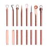 4PCS/set Stainless Steel Acne Blackhead Remover Needles Tool Comedone Extractor Face Skin Care Beauty Tools