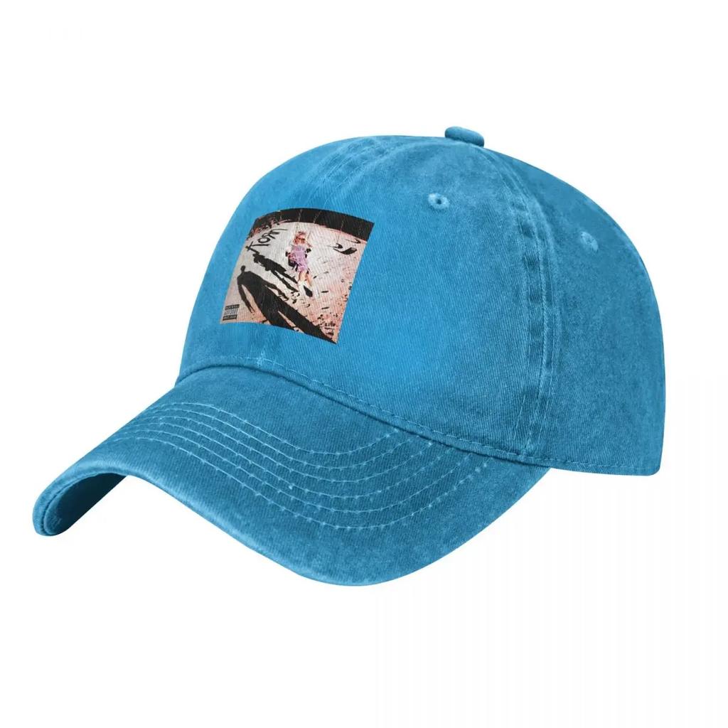 Kornholio 90s Cartoon Nu Metal Band denim Hat Outdoor Adventures Cap Female Mens Baseball Cap