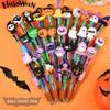 20Pcs- Halloween Mini Multicolor Pens In One 4-In-1 Cute Halloween Ballpoint Pen, Pumpkin Witch Spooky Witch Skeleton Pen Suitable For Halloween