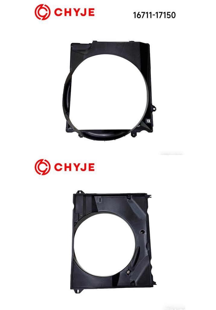 16711-17150 / 16711-17151 Fan Shroud for Toyota Land Cruiser 1HD & 1HZ