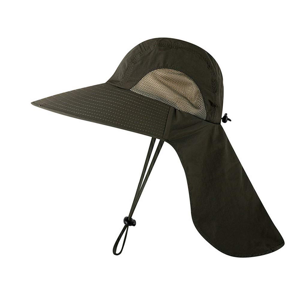 Садоводство Солнце Фермерская работа Солнцезащитная шляпа для широкого солнца УФ-защита лица и шеи Солнцезащитная шляпа Регулируемая Горная Подарок [Croogo] Шляпа, Шляпа, Шляпа, Женщины, Поля, Защита,