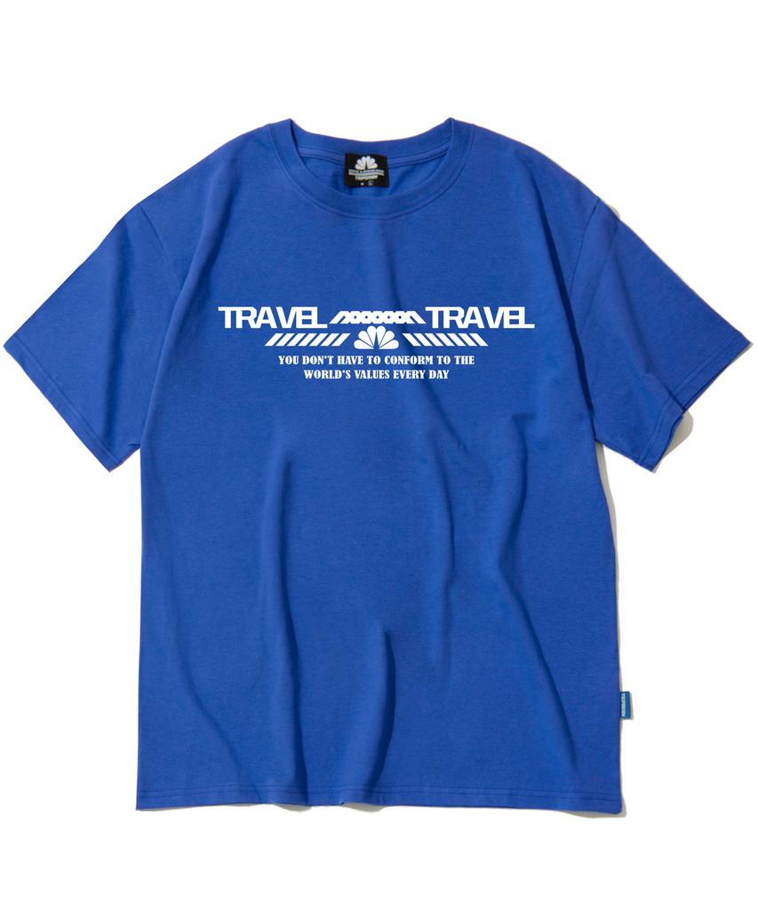 TRIPSHION Double Travel Graphic T-Shirt - 8 Colors (Type B)