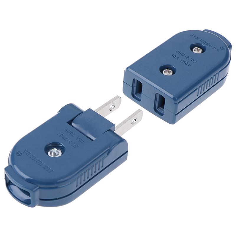 Американская вилка с 2 контактами, регулируемая вилка, штекер, розетка, адаптер