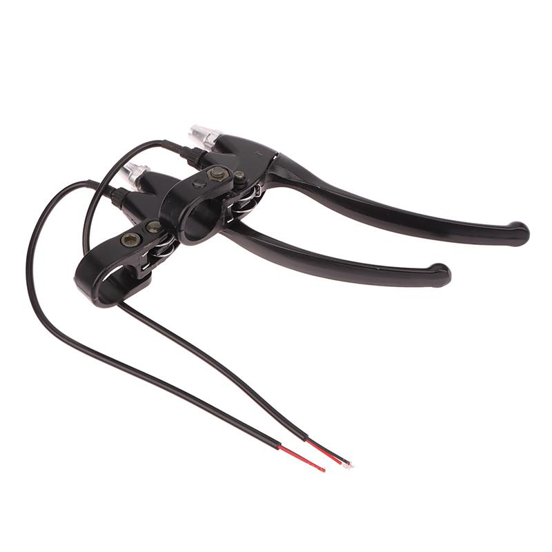 1PC Black Thickened Aluminum Alloy E-Bike Brake Crank Scooter Lever Electric Bicycle Handle Bar Bike Repair Parts