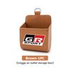 For Toyota Car Air Outlet Storage Box Phone Lipstick Lighter Organizer Crown Yaris Corolla Prius Auris CHR Avalon GR Camry