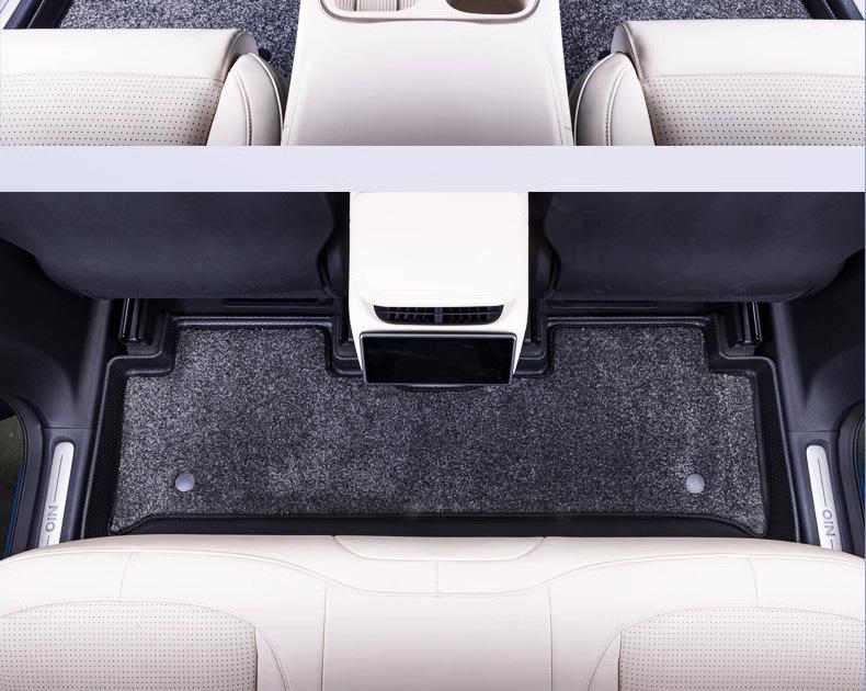 Специальные комплекты кузовных деталей из ТПВ с текстурой под карбон для автомобиля с 360-градусными напольными, багажными и ковриками на спинки из ТПЭ