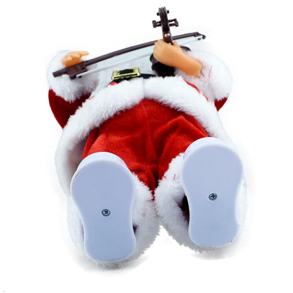Musical Santa Claus Umbrella Toy - Christmas Gift Decoration Ornament
