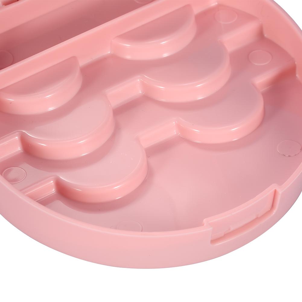 1 шт., дорожный переносной чехол для хранения накладных ресниц в форме цветка, органайзер, коробка для переноски накладных ресниц