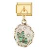 Fashion Flower Moon Butterfly Gold Color Pendant Italian Charm Link Fit 9MM Bracelet Stainless Steel Men Women DIY Making Gifts