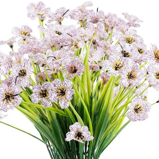 Привлекательный искусственный цветок романтический пластиковый декоративный