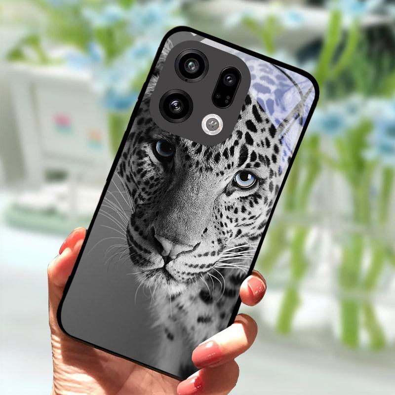Чехол для OPPO Find X9 X9Pro X8 Pro X8S X8 Ultra Жесткий Чехол Закаленное Стекло Защитный Корпус Для OPPO FindX9 FindX8 Сумки для Телефона