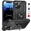 Прочный защитный чехол для iPhone 17 16 15 14 13 12 11 Pro Max mini 16e 17e 8 7 Plus SE 2020 2022 X XS XR Air 360° Вращающийся