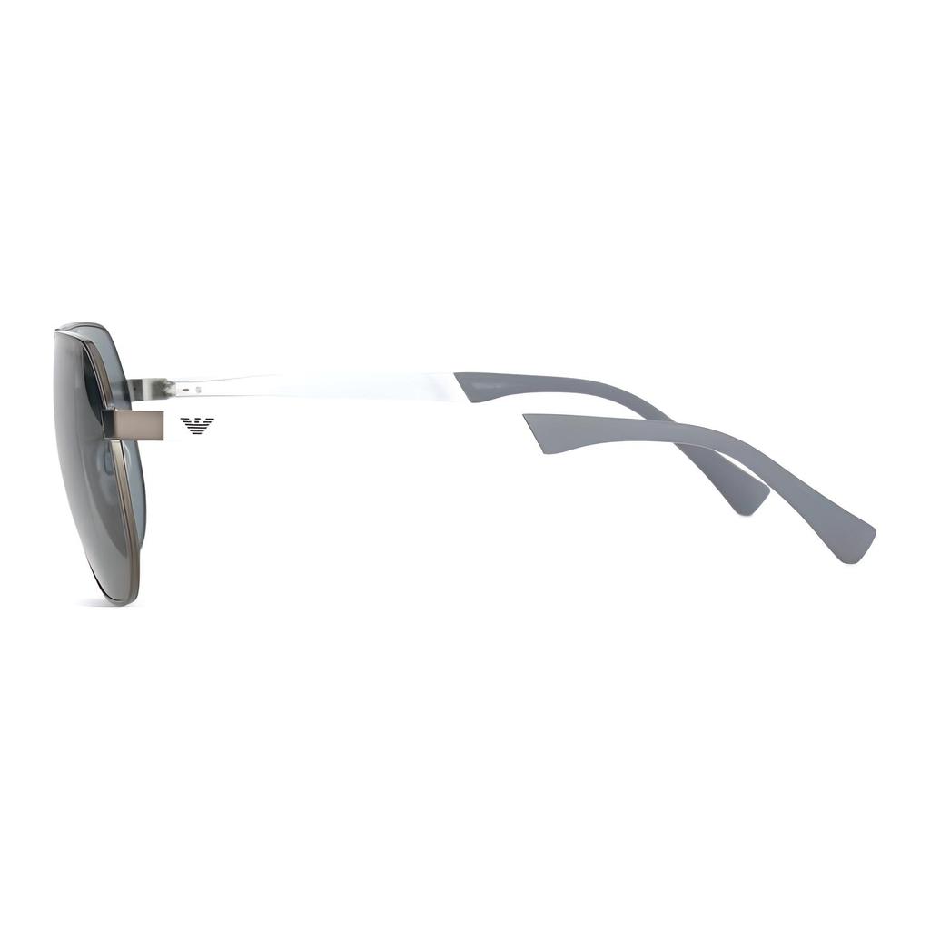 Emporio Armani Logo Alloy Pilot Sunglasses Unisex sunglasses Black OEA2099D-300381