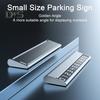 Автомобильная металлическая временная парковочная табличка с магнитным номером, флуоресцентная зеленая наклейка, автопарковочная табличка, скрытая временная парковочная карта