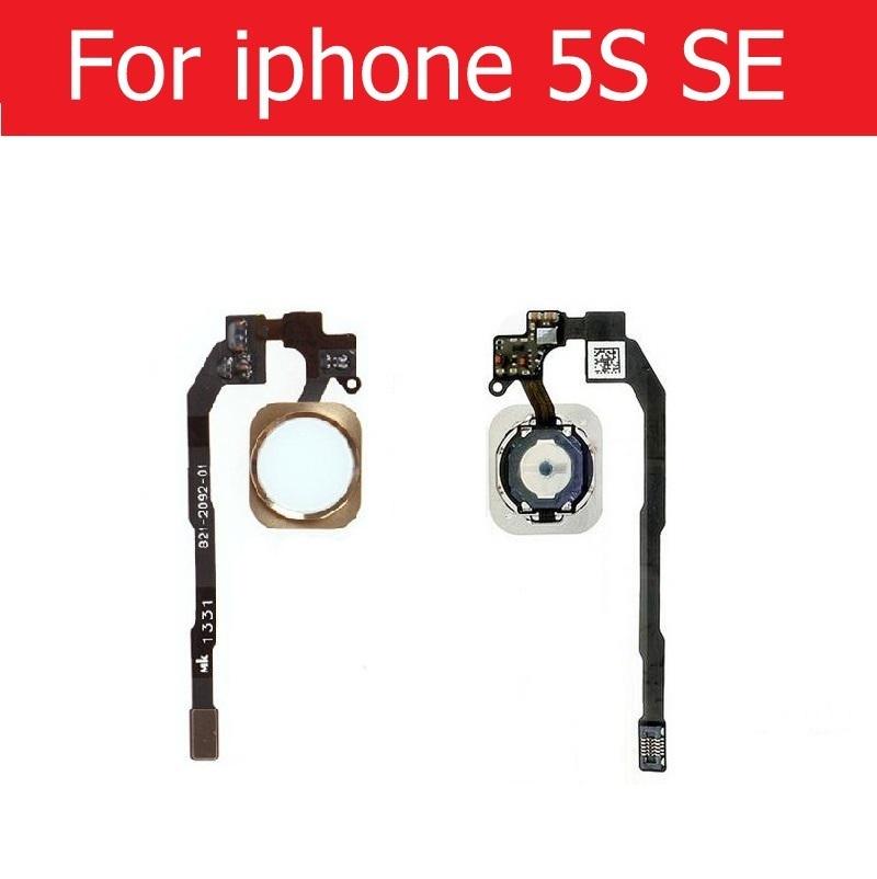 Гибкий кабель кнопки «Домой» в сборе с датчиком для iPhone 5S SE 6 6S Plus, запасные части для телефона