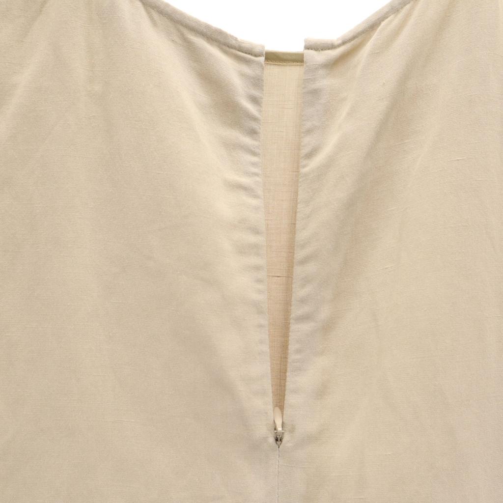 Sacra Made In Japan Linen Blend No Sleeve Shirt 38 Gurege Women Used